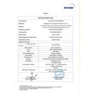 調節(jié)閥 微泄露證書 2